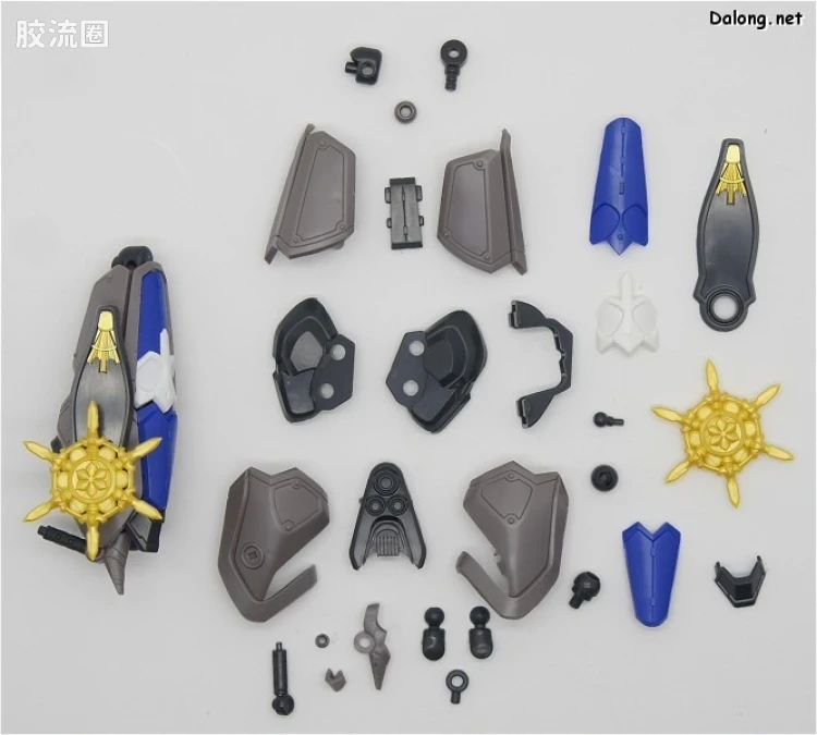 寿屋综合拼装模型系列 梦幻之星系列 蓝鬼姫Shiki - 图片